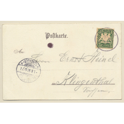 München / Bavaria: Hofbräuhaus - Beer Mug (Vintage PC 1898)