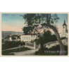 Fiume - Rijeka / Croatia: View Onto Castle Tersato (Vintage PC ~1910s/1920s)