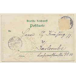 Kaiser Parade Wilhelm II / Military - Army (Vintage PC 1899)