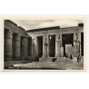 Lehnert & Landrock: Thebes - Temple Of Medinet Habu (Vintage RPPC 1920s/1930s)