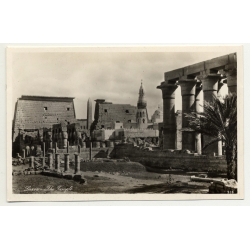 Lehnert & Landrock: Luxor - The Temple (Vintage RPPC 1920s/1930s)