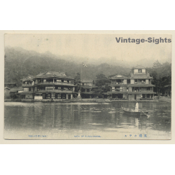 Amanohashidate / Japan: Monju Hotel (Bunju) (Vintage PC ~1910s)