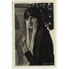 Lehnert & Landrock: Elegant Lady (Vintage RPPC 1920s/1930s)