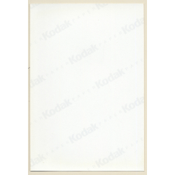 Erotic Study: Sweet Brunette Semi Nude In Transparent Lingerie  (Vintage Photo East Germany 1990s)