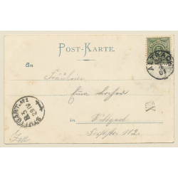 Esslingen a.N.: Panorama View  (Vintage PC 1901)