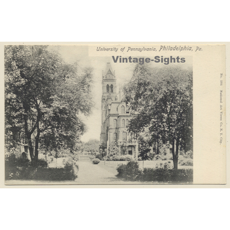 Philadelphia / USA: University Of Pennsylvania (Vintage PC 1900s)