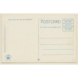 Greenfield, MA / USA: High & Elementary School (Vintage PC ~1920s)