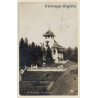 Bucarest / Romania: Villa Minovici (Vintage RPPC ~1910s/1920s)