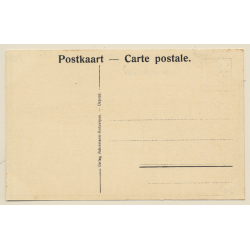 Antverp / Belgium: O.L.V. Toren (Vintage Artist PC ~1910s/1920s)