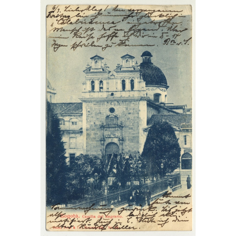 Bogota / Columbia: Capilla Del Sagrario (Vintage Postcard 1906) Bogota / Columbia: Capilla Del Sagrario (Vintage Postcard 1906)