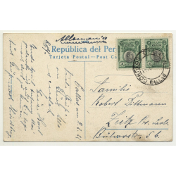 Lima / Peru: Monumento Dos De Mayo (Vintage Postcard 1922)