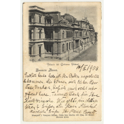 Buenos Aires / Argentina: Palacio Del GObierno Federal (Vintage Postcard 1903)