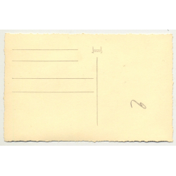 Meeting Of Congolese Village Population / Ethnic (Vintage RPPC B/W Gevaert)