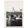 Gabenge - Bolobo / Congo: Big Dredge At Work *3 / Water Pipe (Vintage Photo B/W 1946)