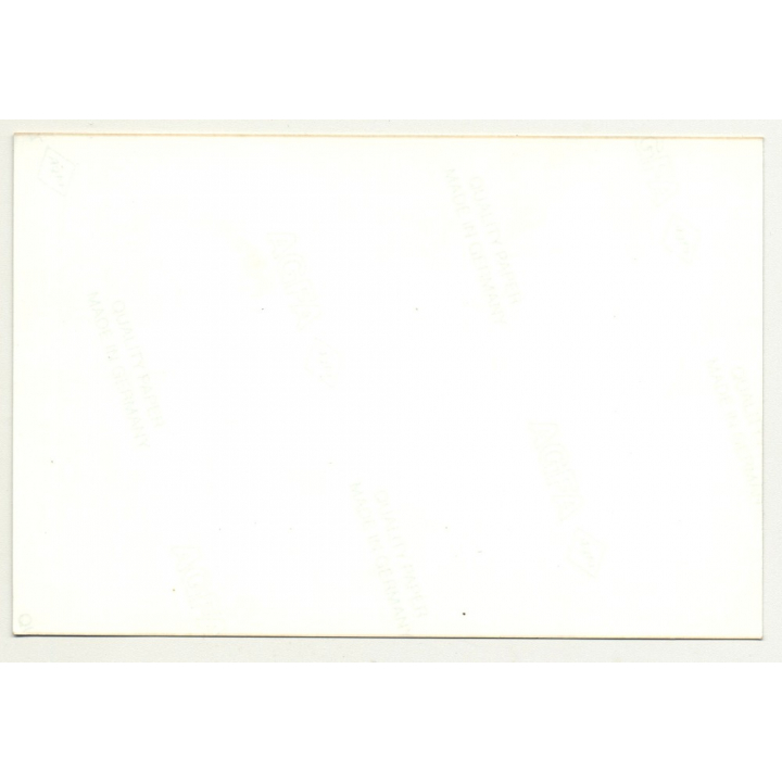 Upper Body Of Topless Longhaired Woman / Outside - Nature (Vintage Photo DDR ~1980s)