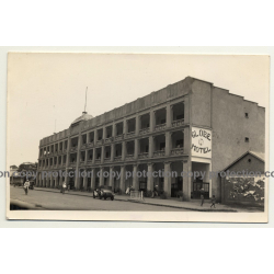 Elisabethville / Congo: Globe Hotel / Oldtimer (Vintage RPPC B/W ~1930s)