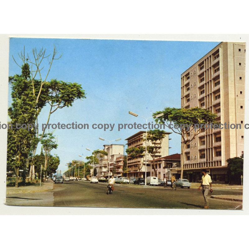 Léopoldville - Kinshasa / Congo: Boulevard du 30 Juin (Vintage Postcard 1965)