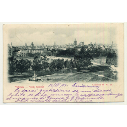Valencia / Spain: Vista General Coleccion O No.12 (Vintage Postcard 1903)