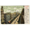 Buenos Aires / Argentina: Avenida De Mayo (Vintage Postcard 1908)