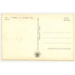 Congo / Africa: Voyage Du Roi Au Congo - Été 1955 (Vintage Postcard)