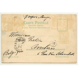 Argentina: Vacunando - Comstumbres De La Campaña Argentina (Vintage Postcard B/W 1904)