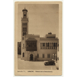 Larache / Morocco: Palacio De La Comandancia (Vintage Postcard)