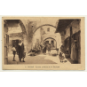 Tetuan / Morocco: Entrada Al Barrio De Los Herreros (Vintage Postcard)