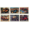 3D Stamps / Umm-Al-Qiwain: 6 x Oldtimers / Classic Car (Vintage Stamps 1972)