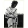 Female Model In Patchwork Gown / Brocade (Vintage Photo Master 1970s Fashion)