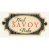 Hotel Savoy - Praha / Czech Republic (Vintage Luggage Label) Prag Prague