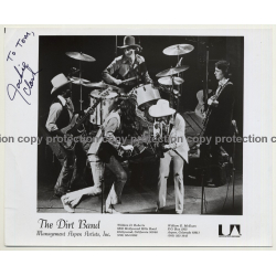 The Dirt Band - UA Press Photo - Autographed By Jackie Clark '1970s