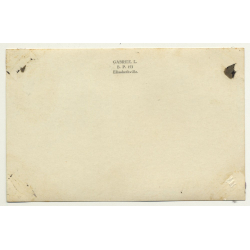 Congo Belge: River, Rocks & Rapids / Léopold Gabriel (Vintage RPPC ~1920/1930s)