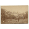 Congo Belge: Indigenous Topoke People (Vintage RPPC Sepia 1922)