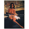 Nude Showgirl Janine / Night-Cabaret Dorett - Kurfürstendamm (Vintage PC Berlin 1960s)